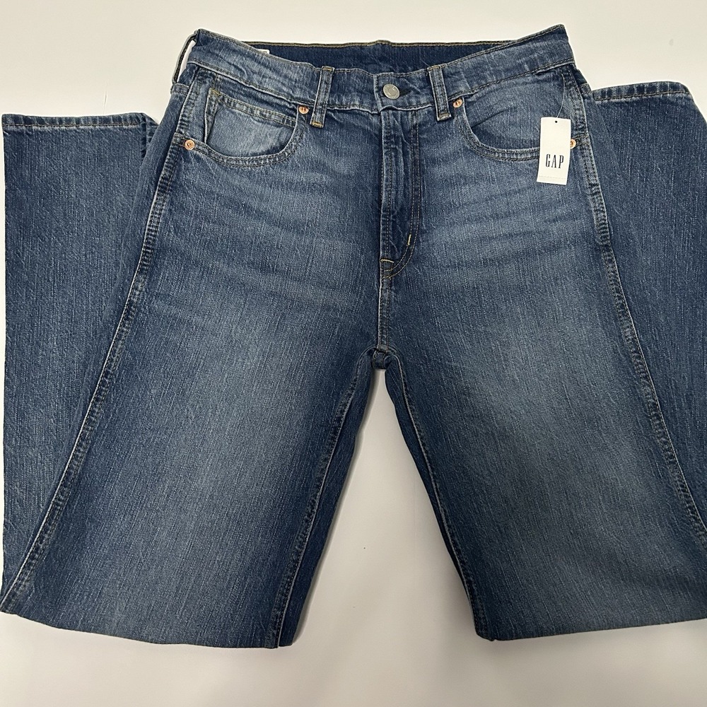 GAP Vintage Flare High Rise Jeans Womens 28‎ 6R Medium Wash NWT 70s Style